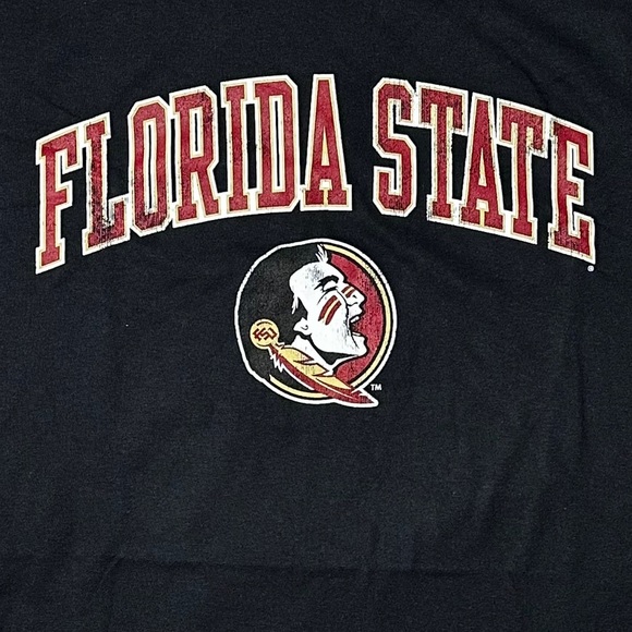 NWT Fanatics Florida State Seminoles Graphic Long Sleeve T-Shirt Black Men’s 2XL - Picture 3 of 7